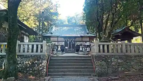 弓削神社の本殿