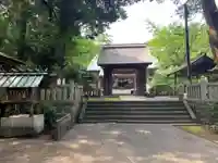 鎌田神明宮の山門・神門
