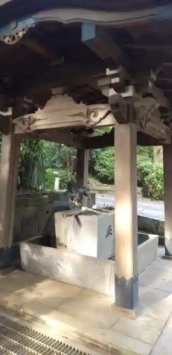 長禅寺の手水舎