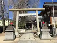 飛木稲荷神社の鳥居