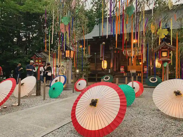 滑川神社 - 仕事と子どもの守り神(福島県)