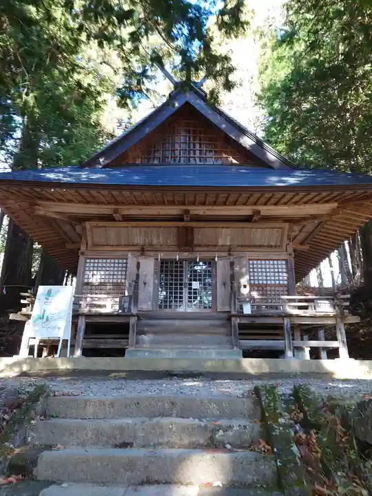 戸隠神社火之御子社の本殿・本堂