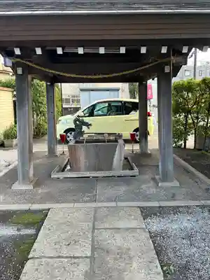 寒川神社の手水舎