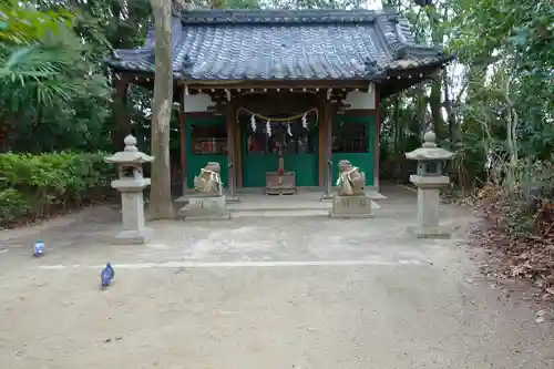 亀之森住吉神社の本殿