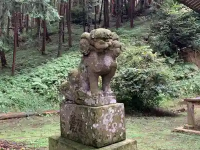 熊野神社の狛犬