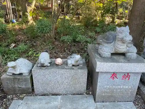 柴崎神社の狛犬