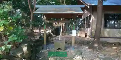伊射波神社の手水舎