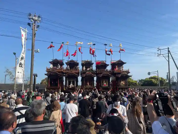 神前神社のお祭り