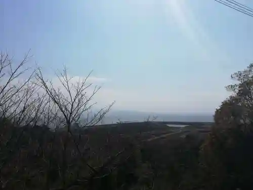 四山神社の景色