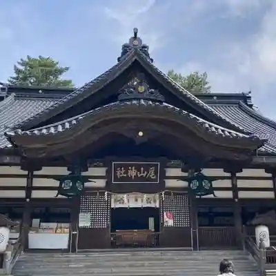 尾山神社の本殿