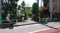 鳩森八幡神社の周辺