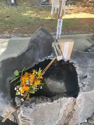 富良野神社の手水舎