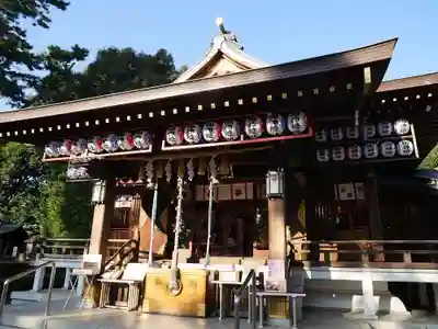 中野沼袋氷川神社の本殿・本堂