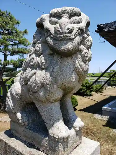 三野神社の狛犬