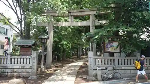 八雲氷川神社の鳥居