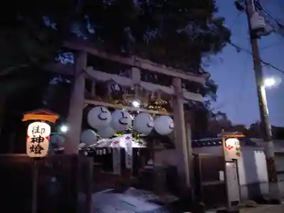 刺田比古神社の鳥居