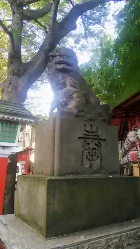 田無神社の狛犬