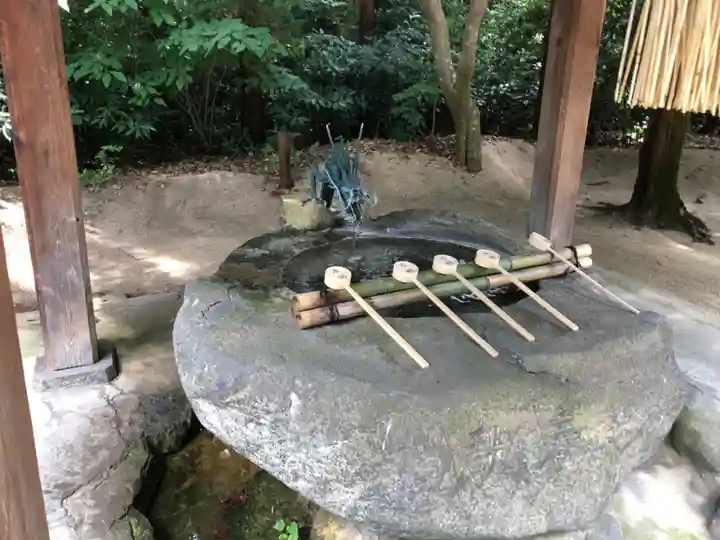 久度神社の手水舎