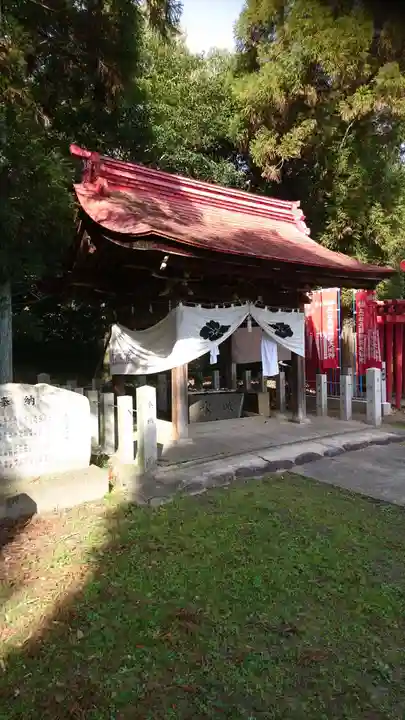 宇夫須奈神社(木曽川町)の手水舎