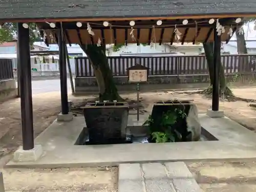 廣田八幡神社の手水