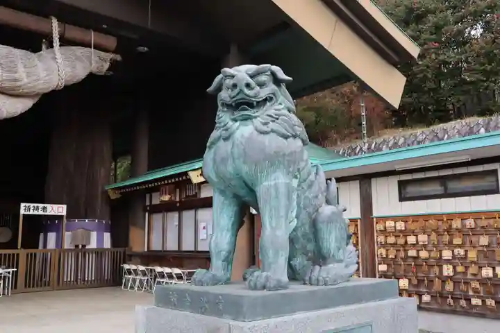 常陸国出雲大社の狛犬