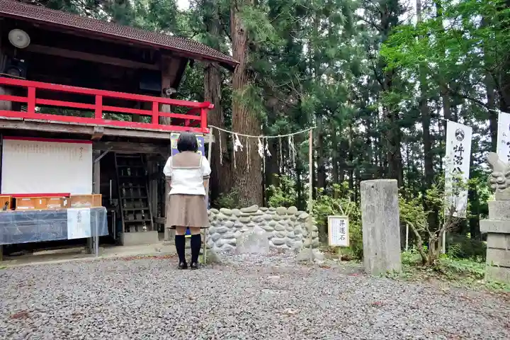 坪沼八幡神社の自然