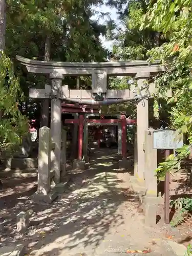 白山姫神社の鳥居