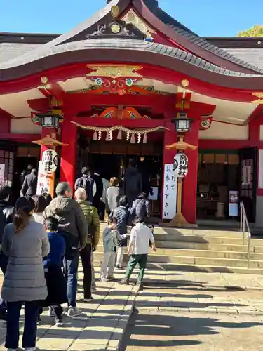 品川神社の初詣