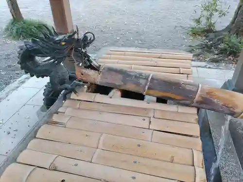 町田天満宮の手水舎