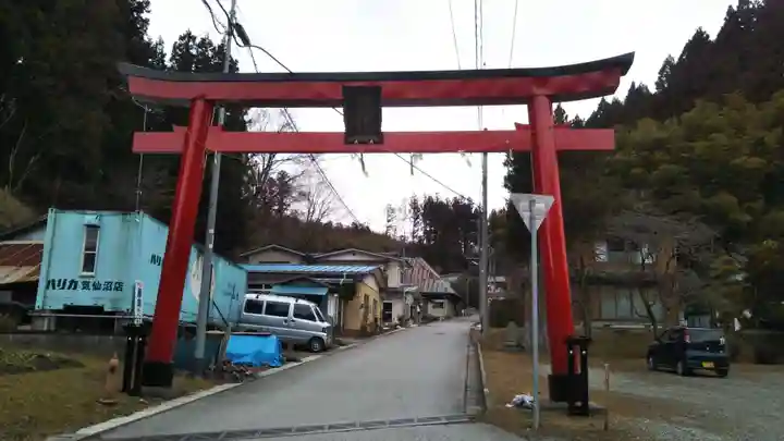 竹駒神社の鳥居