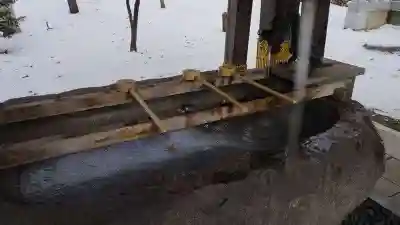 彌彦神社　(伊夜日子神社)の手水舎