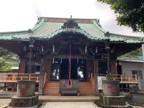 佐奈田霊社の本殿・本堂