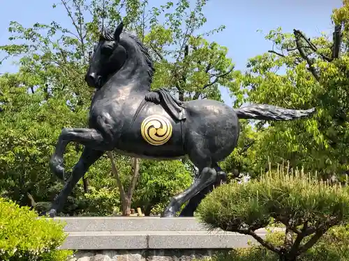 誉田八幡宮の狛犬