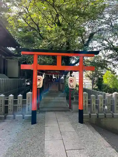 星川杉山神社の鳥居