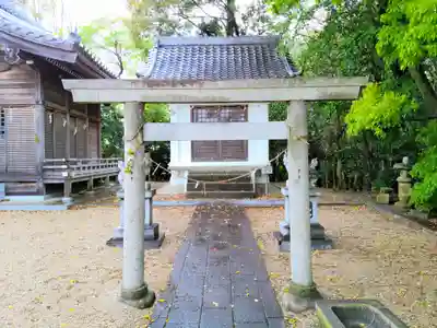 八幡社(東尾八幡社)の鳥居