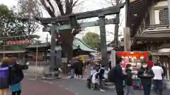 湯島天満宮の鳥居