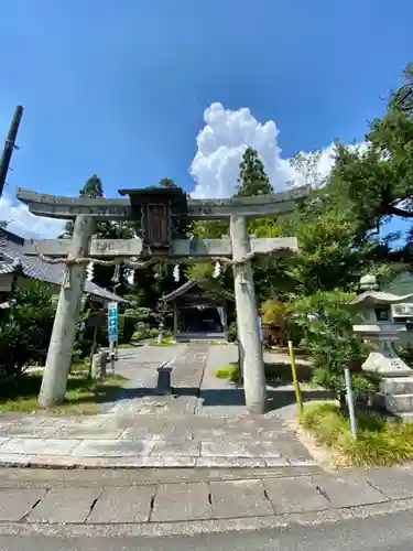 舩井神社の鳥居