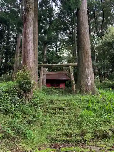 山神神社の鳥居