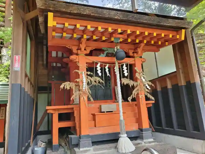 湯元温泉神社の本殿・本堂