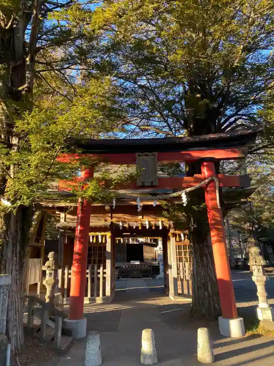 淺間神社(忍野八海)の鳥居