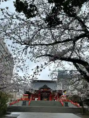 花園神社の本殿・本堂