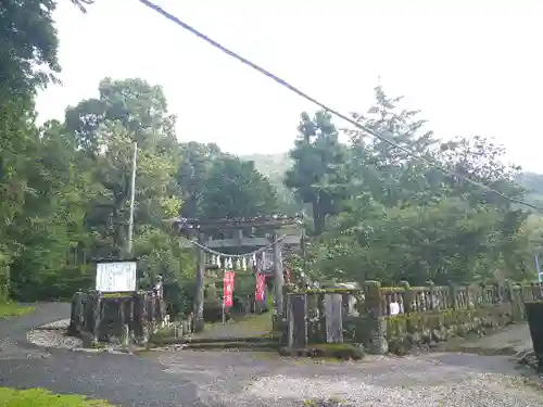 荒倉神社の鳥居