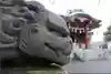 木場 洲﨑神社の狛犬