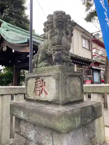 居木神社の狛犬