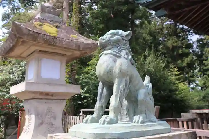 神炊館神社 ⁂奥州須賀川総鎮守⁂の狛犬