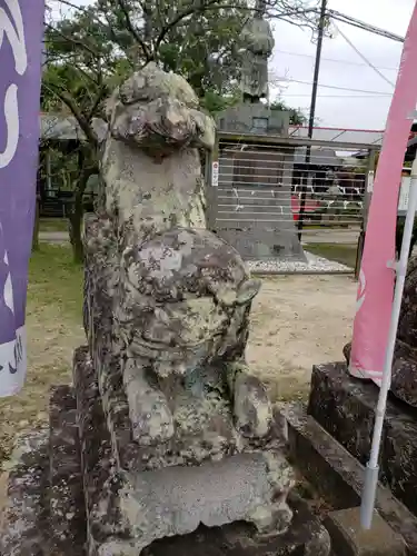 水田天満宮の狛犬