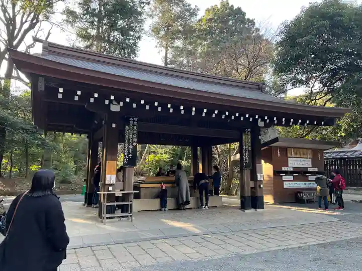 明治神宮の手水舎