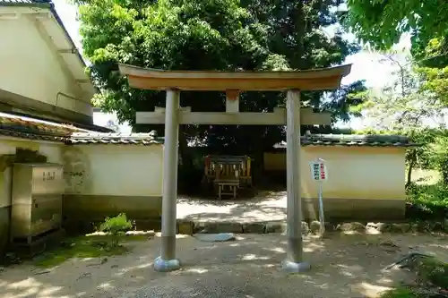 大直禰子神社の鳥居