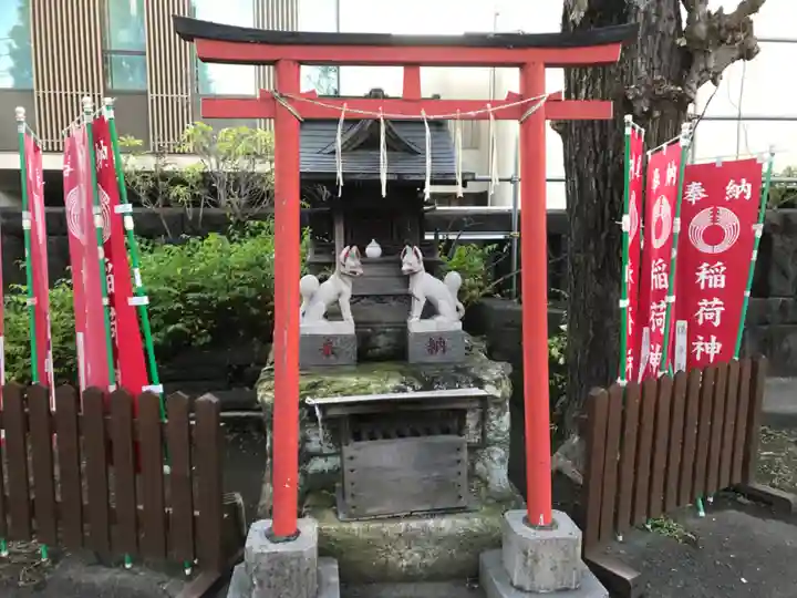 麻布氷川神社の末社・摂社