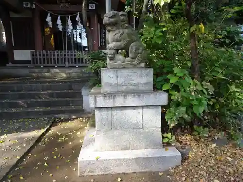 御霊神社の狛犬